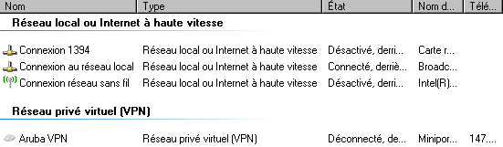 03 - Connexions Réseaux