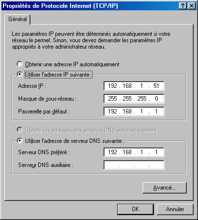 05 - Propriétés TCP/IP